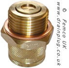 Large Standard Drain Plug with Small Thread
