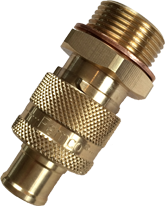 Closed off Femco Quickdrain Plug